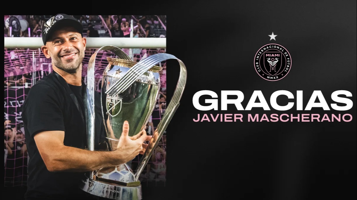 OFICIAL: Mascherano deja el Inter Miami