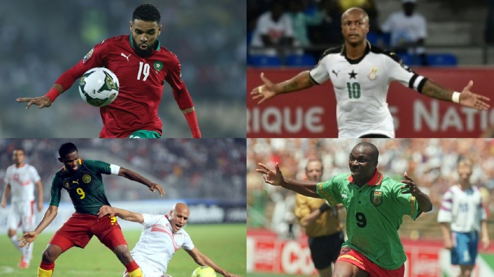 The greatest African scorers in the history of the World Cup. EFE