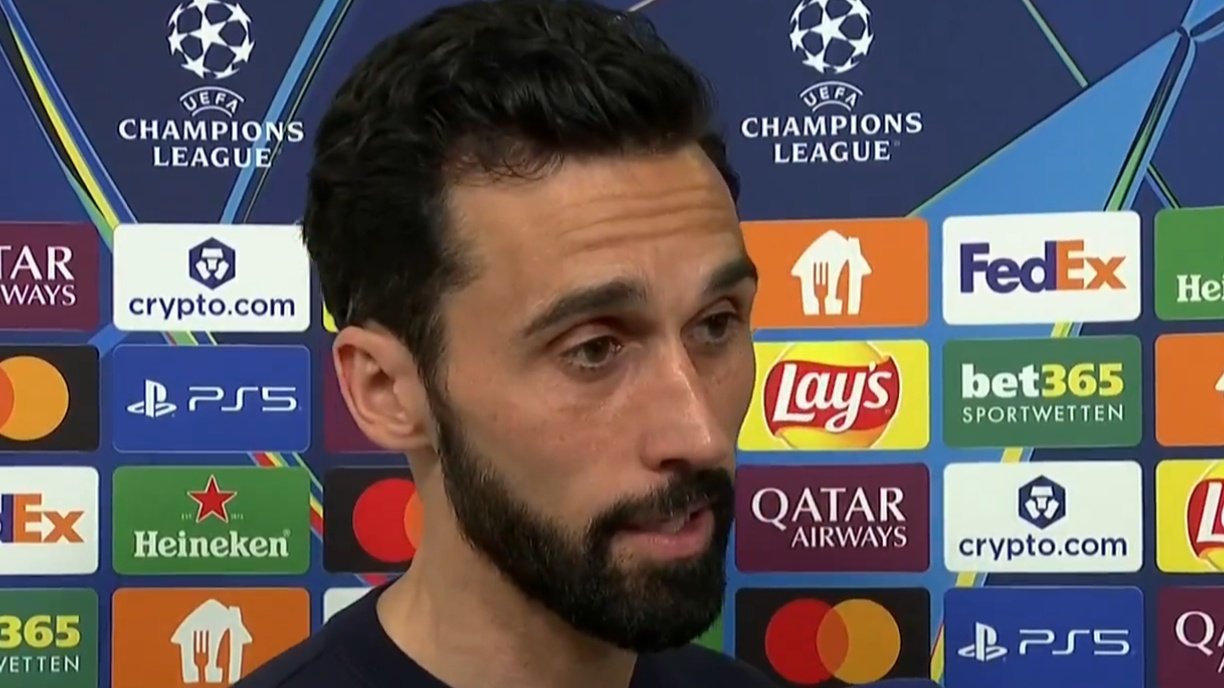Arbeloa a vivement critiqué l'arbitrage. Capture d'écran/Movistar+