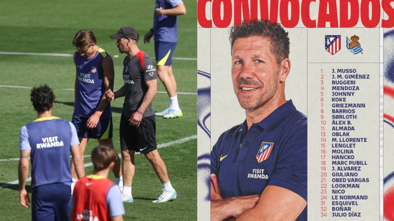 El Cholo se lleva a todo el equipo a Sevilla
