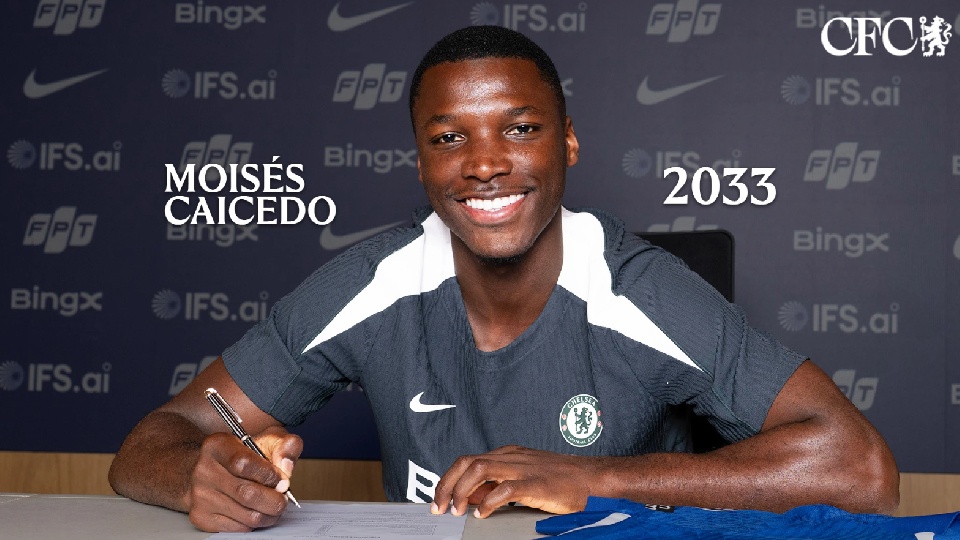 Otra renovación 'marca Chelsea': Caicedo, hasta 2033