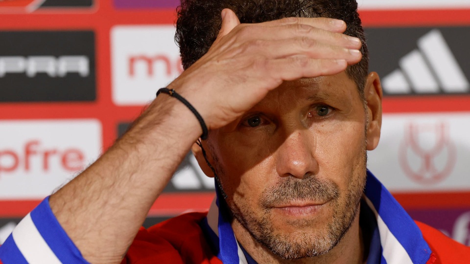 Simeone, antes de la final de Copa: Ahora volvemos a la tierra