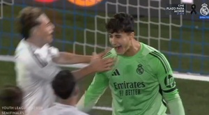 Un heroico Navarro mete al Madrid en la final de la Youth League