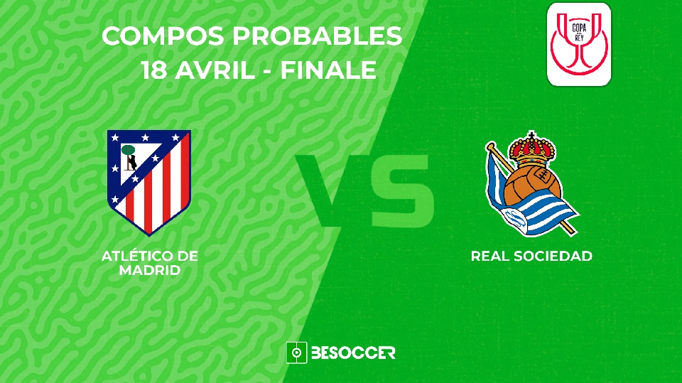 Compositions probables Atlético Madrid - Real Sociedad
