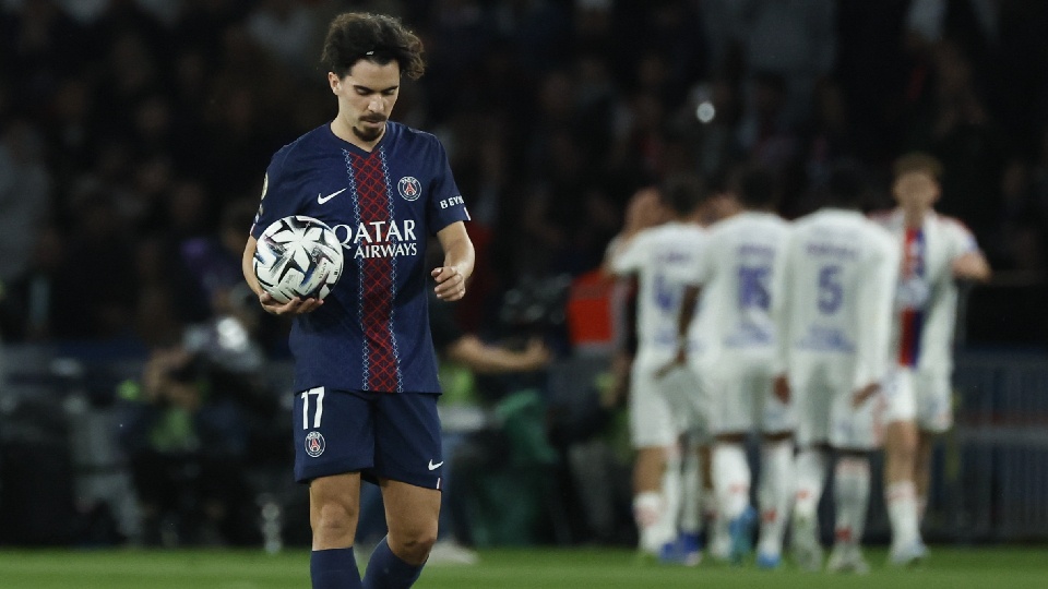 Vitinha da el susto a una semana para la semifinal de Champions