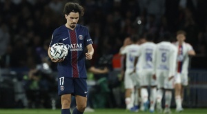 Vitinha da el susto a una semana para la semifinal de Champions