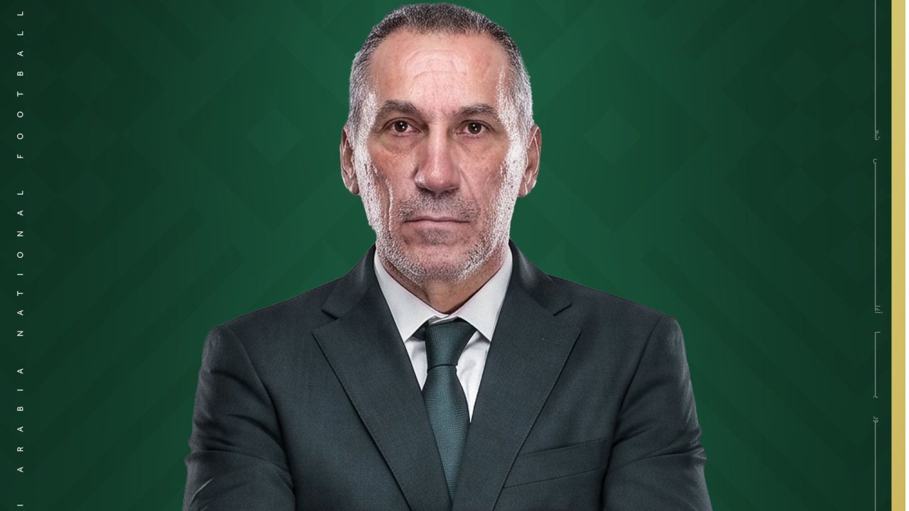 Georgios Donis, seleccionador de Arabia Saudí para el Mundial