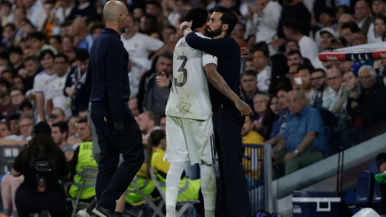 Militao va devoir subir une opération et devrait manquer la Coupe du monde. EFE/Juanjo Martin