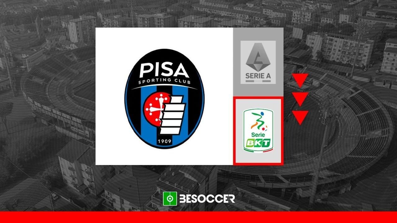 El Pisa desciende a la Serie B. BeSoccer