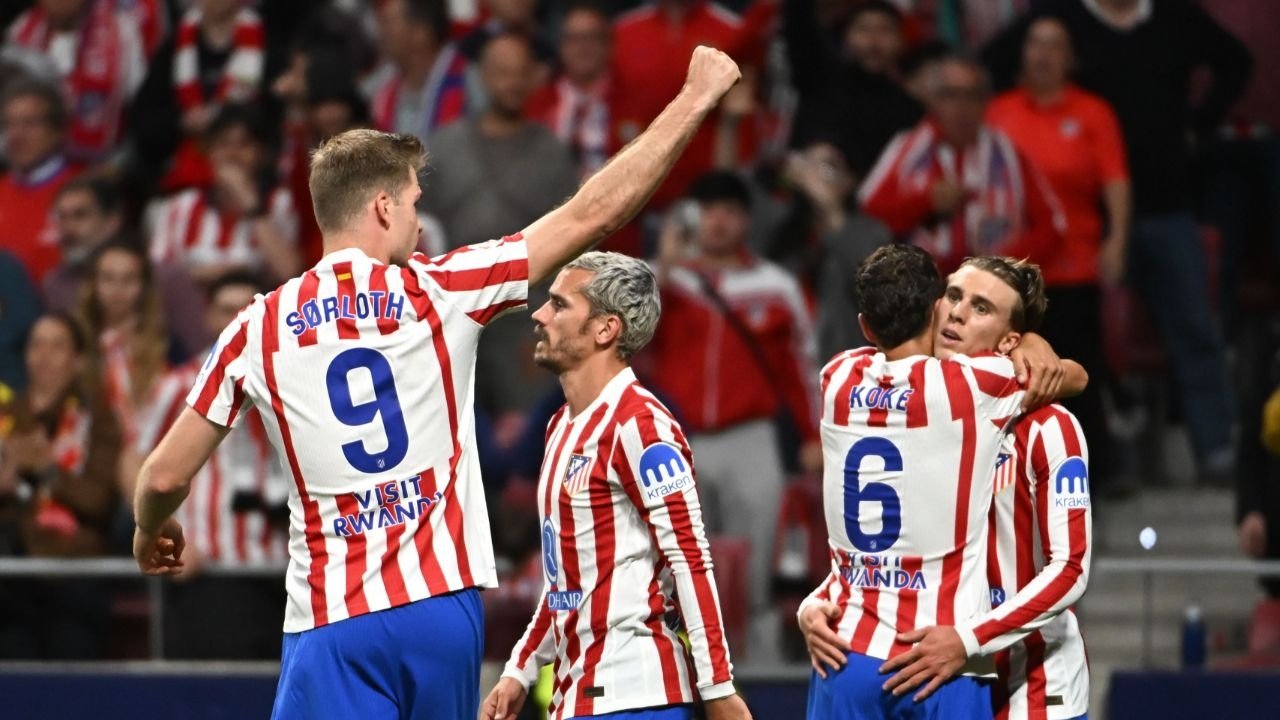 L'Atlético a battu l'Athletic Bilbao 3-2. EFE