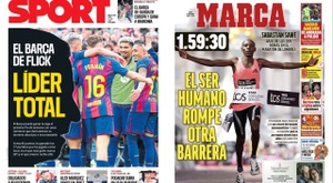 Portadas de la prensa deportiva del 27-04-26