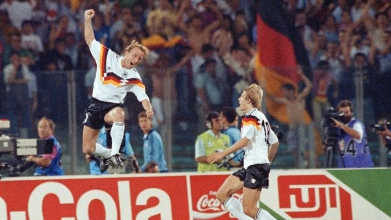 L'Allemagne de l'Ouest a remporté trois titres de championne du monde avant sa réunification. AFP