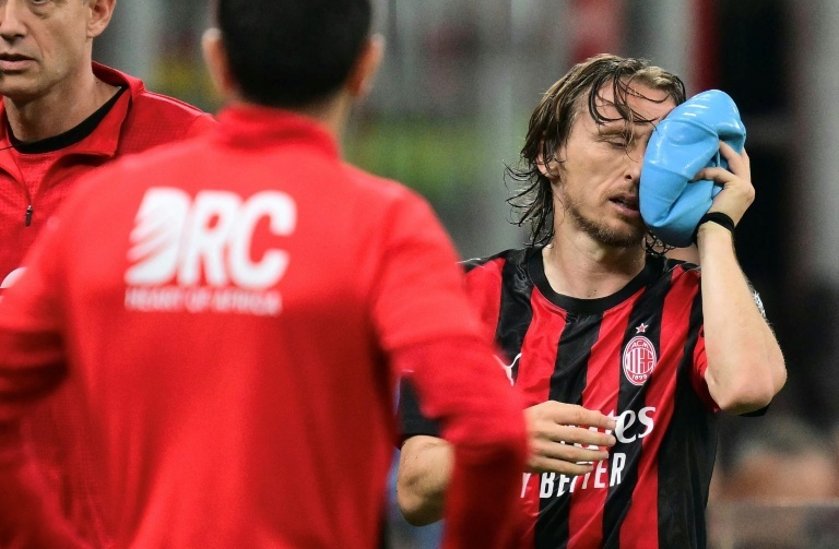 Luka Modric de retour dans le groupe à l'AC Milan