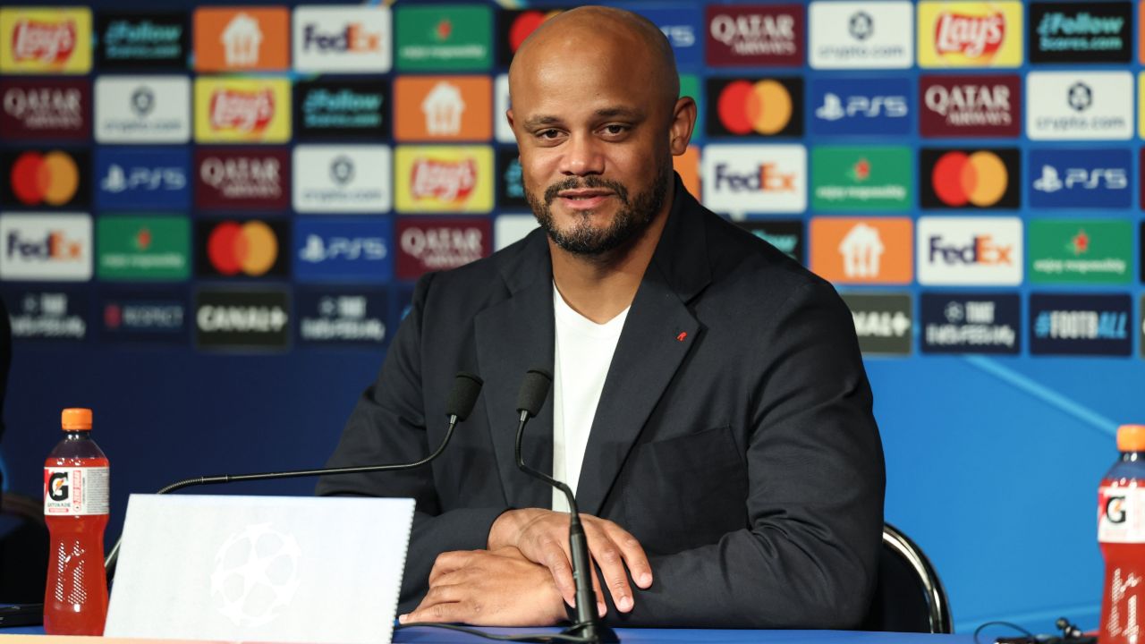 Kompany ensalzó a Luis Enrique y dijo que el PSG es un reto enorme