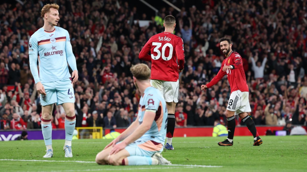 Bruno Fernandes casi abrocha la Champions y el récord de asistencias