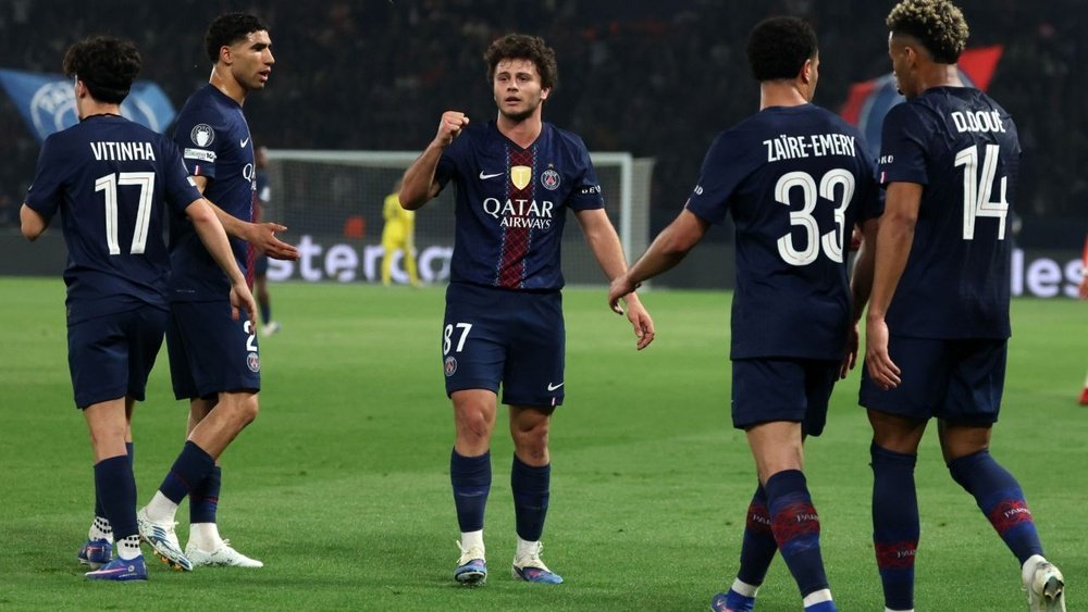 Le PSG a tenu bon pour décrocher une victoire éclatante mardi. EFE