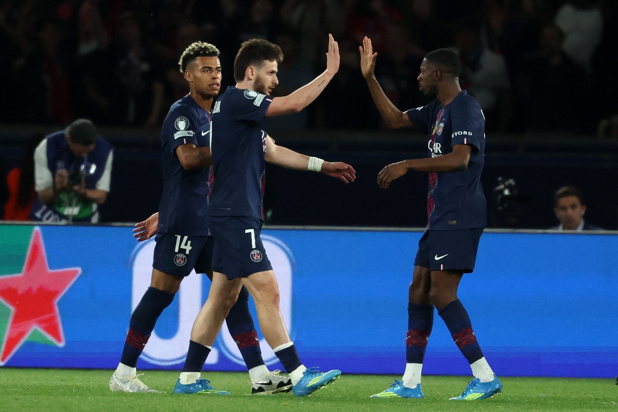 Dembélé y Kvaratskhelia, con números históricos en el PSG