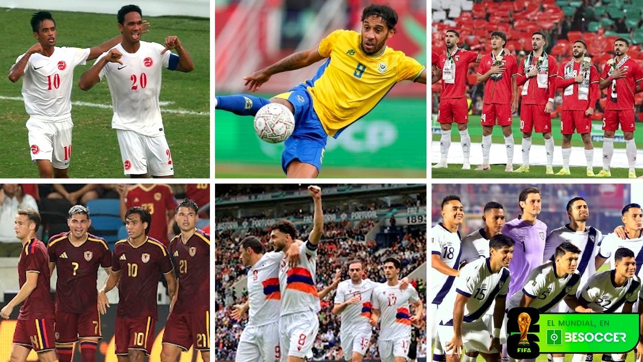 Tras el histórico logro de Cabo Verde, Curazao, Jordania y Uzbekistán, estas son todas las selecciones del ranking FIFA que aún no saben lo que es jugar un Mundial de fútbol.