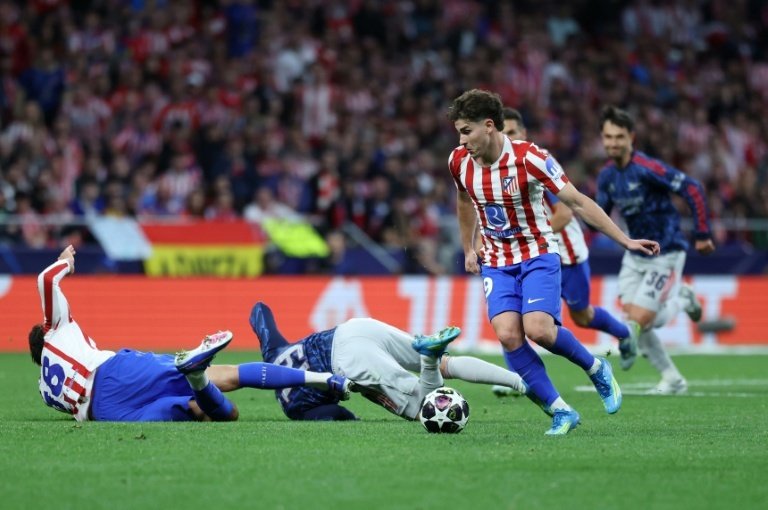 L'Atlético souhaite convaincre Álvarez qu'il peut réaliser ses rêves au sein du club. AFP
