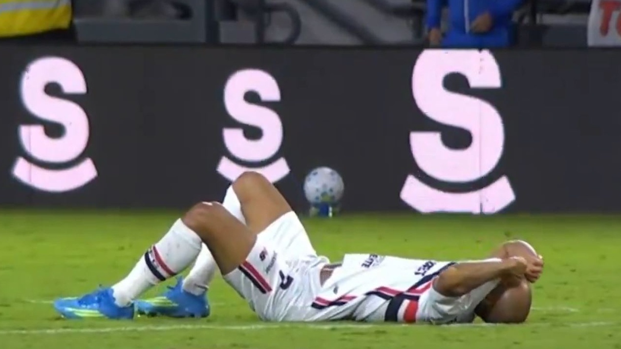 Lágrimas de Lucas Moura tras una rotura completa del tendón de Aquiles