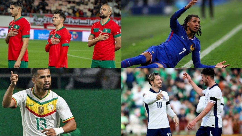 Born in one country, protagonists with another. EFE/AFP