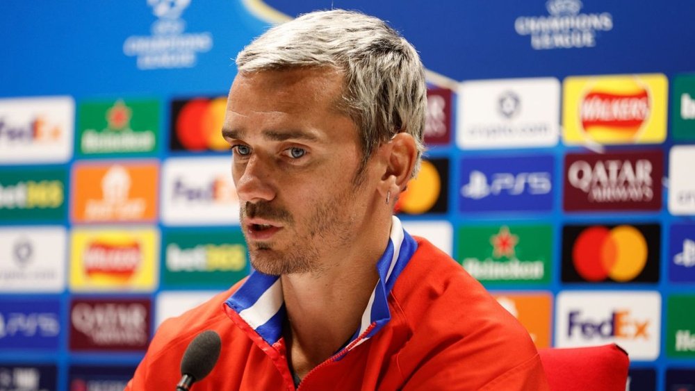 Griezmann s'est exprimé avant le match retour des demi-finales de la Ligue des champions à l'Emirates Stadium. (EFE)