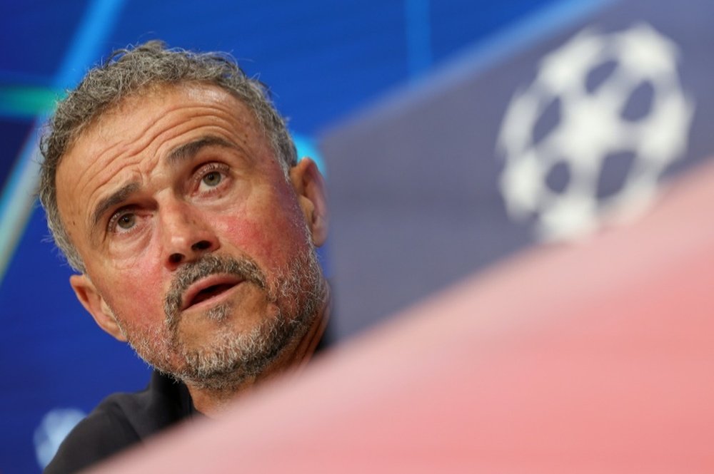 Luis Enrique a promis que son équipe du Paris Saint-Germain ne reculerait pas face au Bayern Munich mercredi. AFP Alexandra Beier