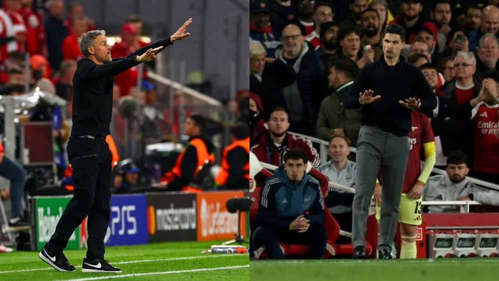 Pour la toute première fois, deux entraîneurs espagnols s'affronteront en finale de la Ligue des champions. EFE/AFP