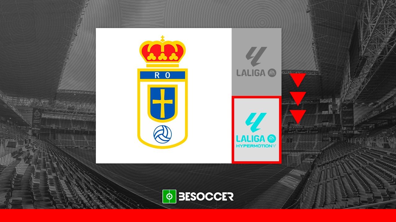 El Real Oviedo desciende a Segunda División
