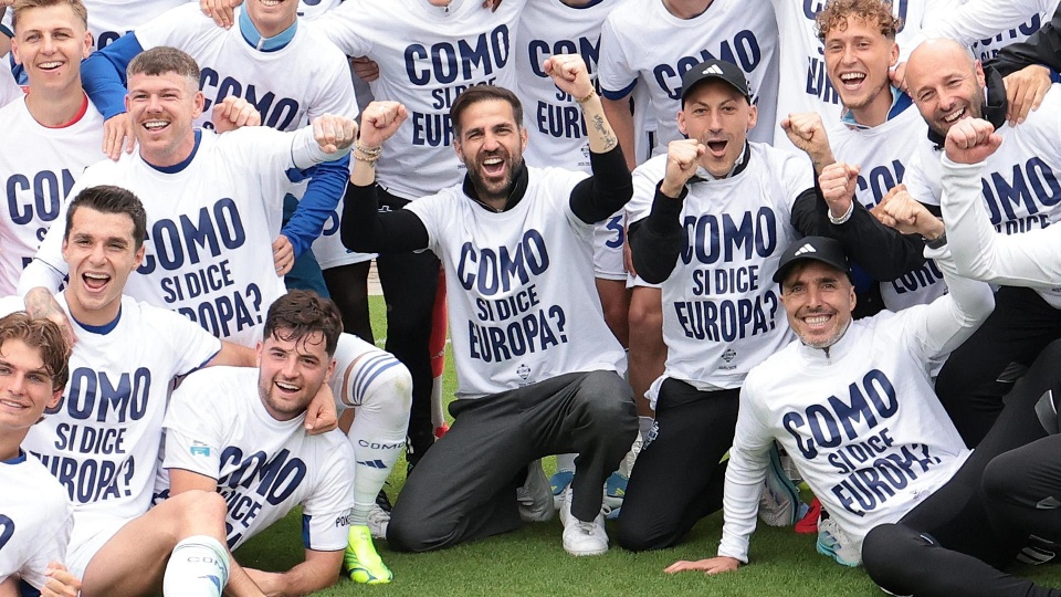 Cesc lleva al Como a Europa por primera vez en su historia