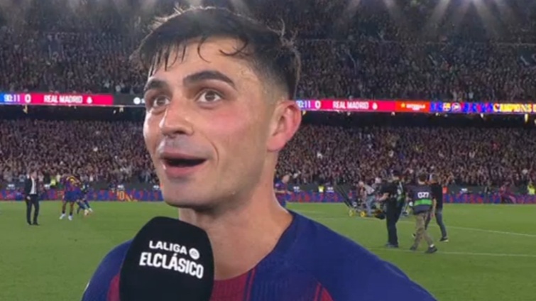 Pedri: "Este título tem um sabor especial"