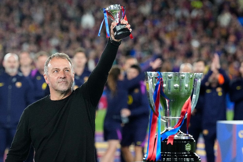 Flick devrait prolonger son contrat avec le FC Barcelone. EFE