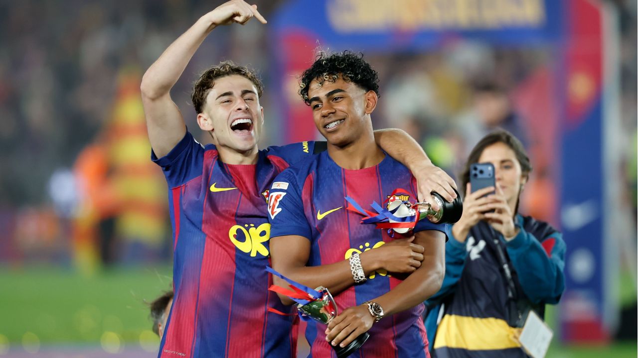 Lamine Yamal, el tricampeón de Liga más joven