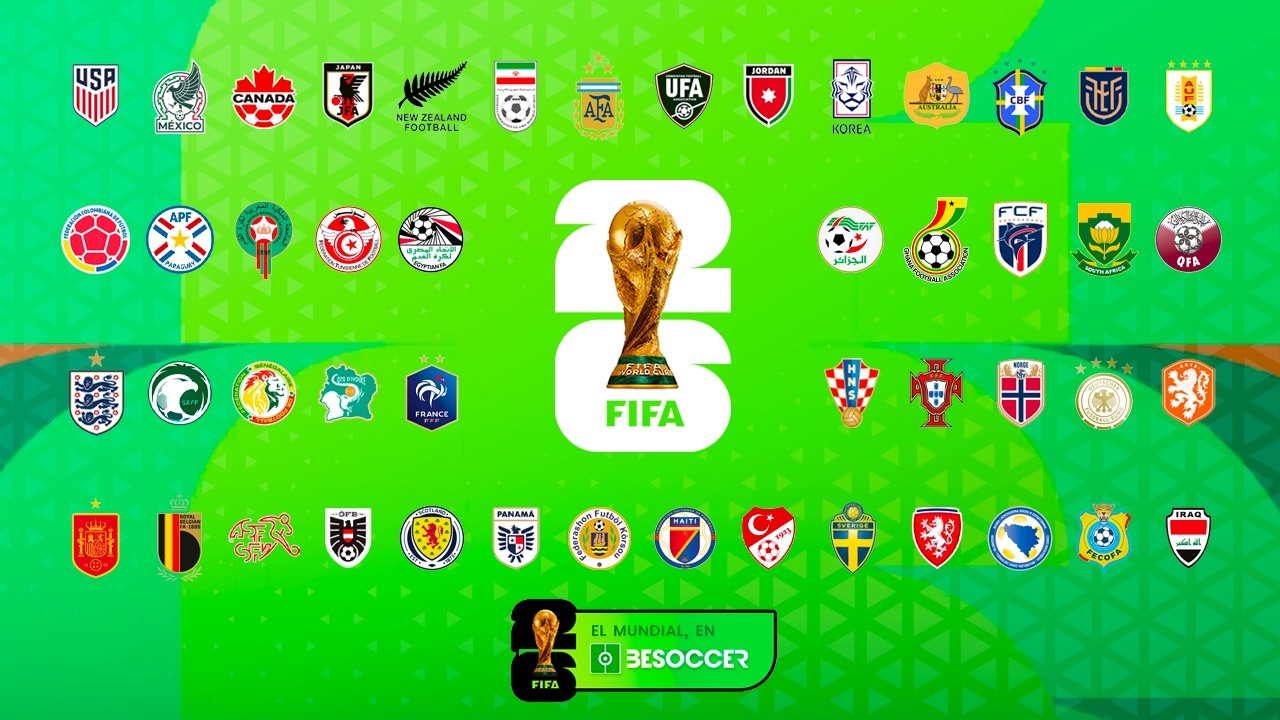 Las convocatorias de las 48 selecciones del Mundial 2026