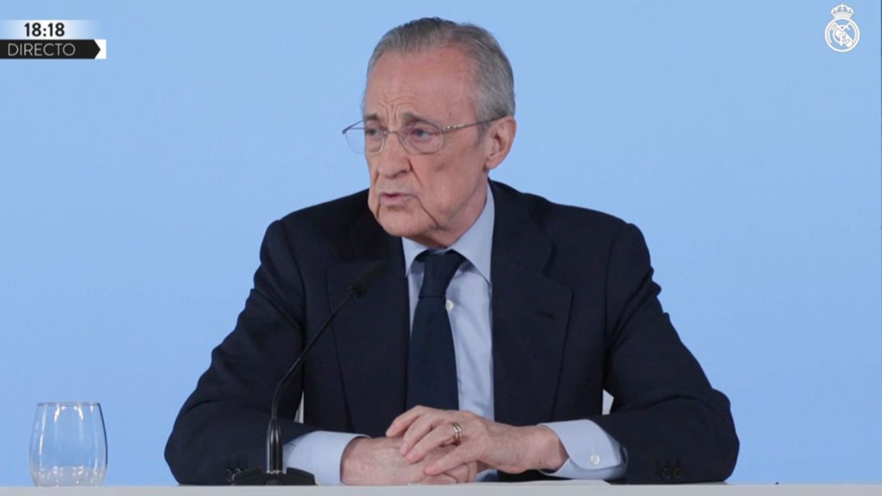 La rueda de prensa de Florentino Pérez, EN DIRECTO: Todo es una campaña organizada