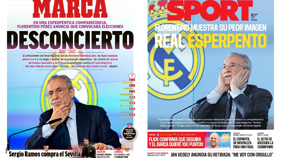 Portadas de la prensa deportiva del 13-05-26