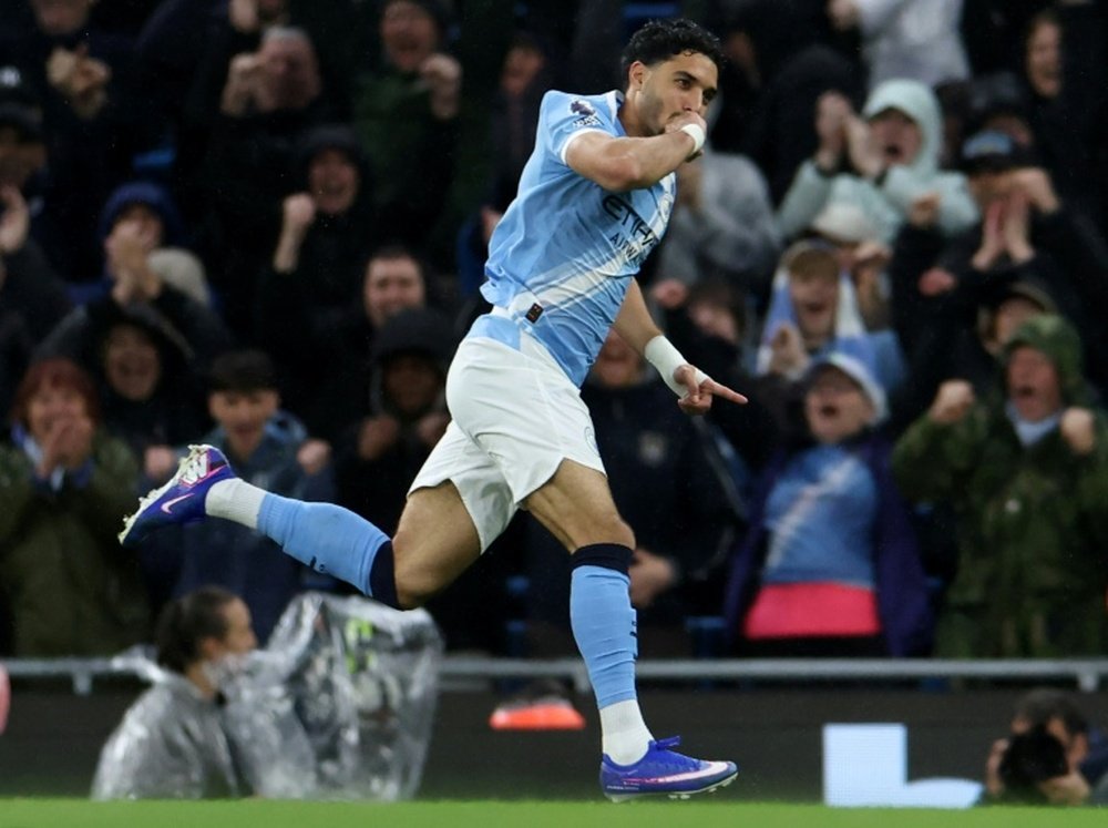 Manchester City a livré une prestation maîtrisée face à Crystal Palace. AFP