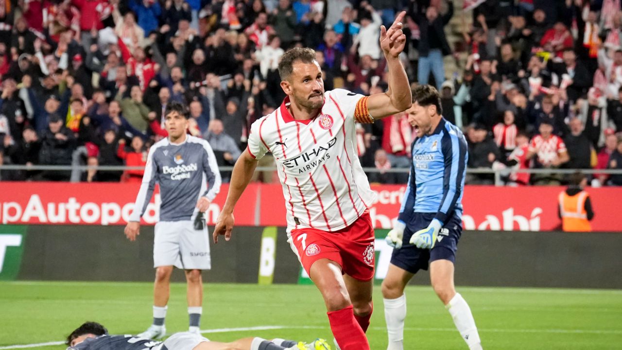 Stuani apunta al centro de la diana