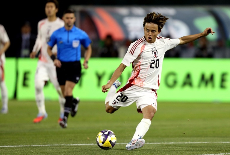 Kubo vows to lead Japan at World Cup with Mitoma sidelined