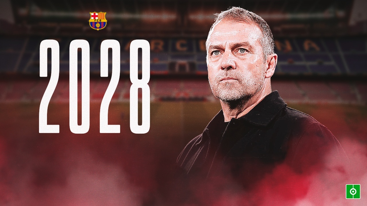 OFICIAL: Hansi Flick renueva con el Barça hasta 2028