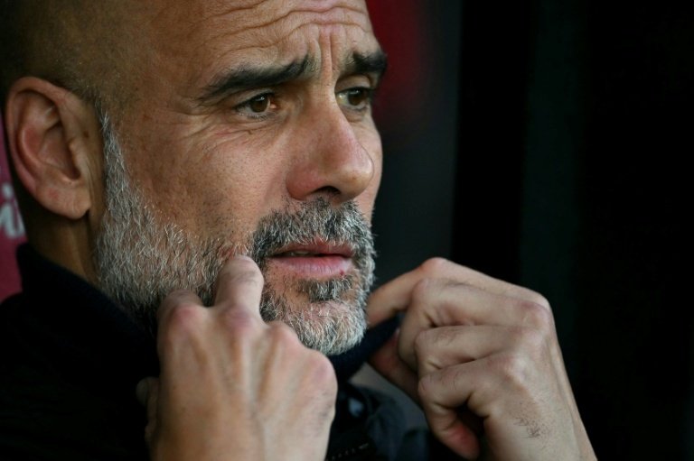 Meilleures citations de Pep Guardiola durant son passage à Manchester City. AFP/Archives Glyn Kirk
