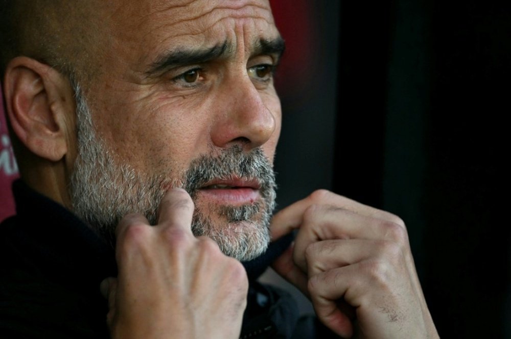 Meilleures citations de Pep Guardiola durant son passage à Manchester City. AFP/Archives Glyn Kirk