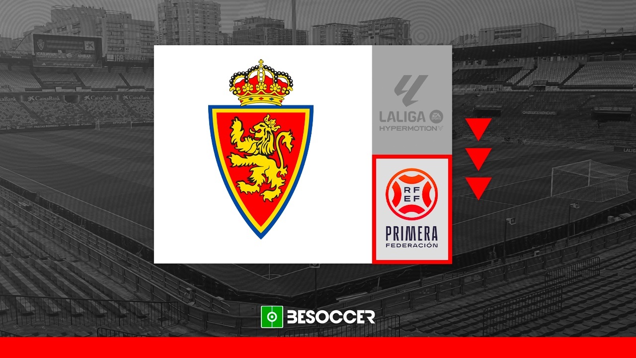 Se consuma el desastre: el Zaragoza baja a Primera Federación