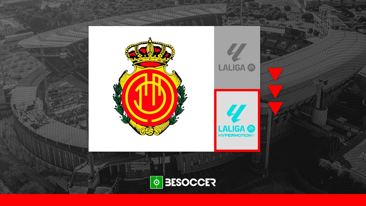 El Mallorca desciende a Segunda División