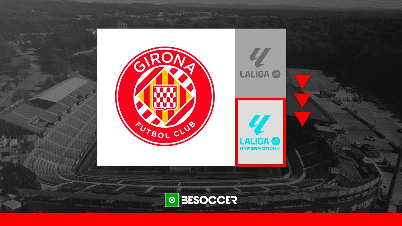 El Girona desciende un año después de jugar la Champions