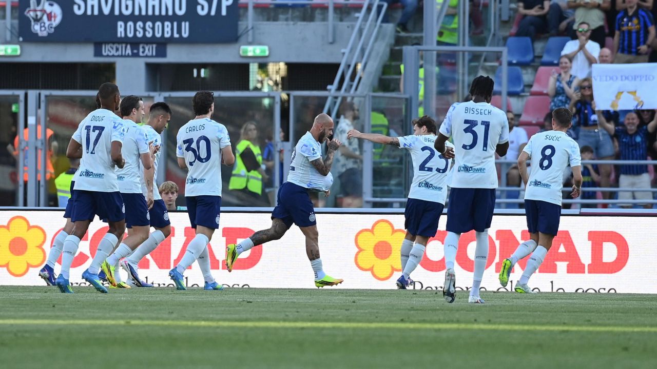 Diouf rescata al Inter en el acto de fin de curso