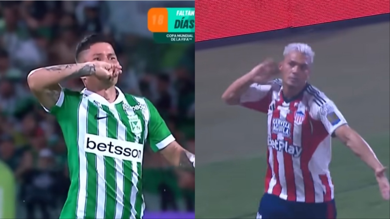 Atlético Nacional-Junior, final del Apertura en Colombia