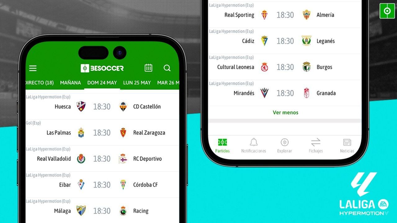 La jornada 41 de Segunda, EN DIRECTO: ¿qué hay en juego esta tarde?