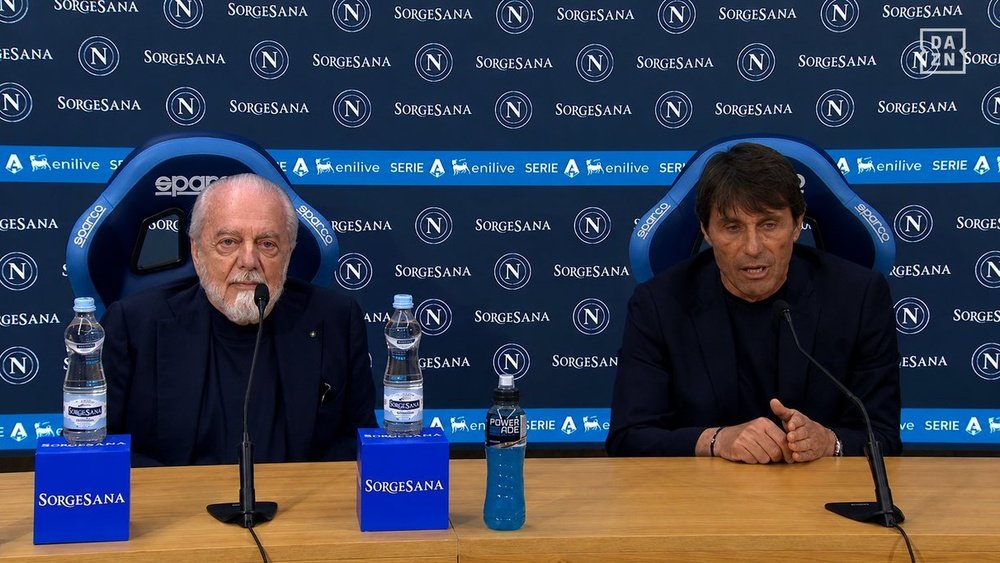 Conte quitte Naples. DAZN