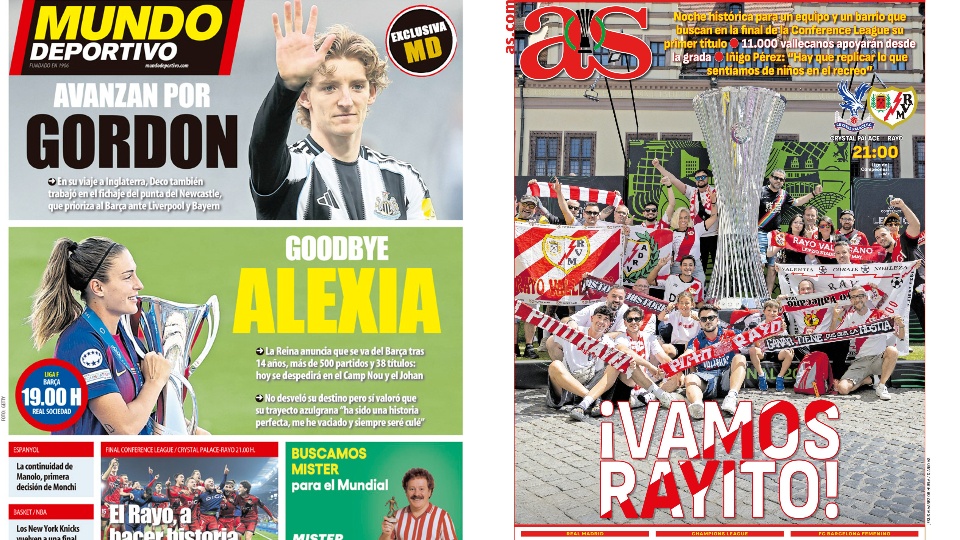 Portadas de la prensa deportiva del 27-05-26